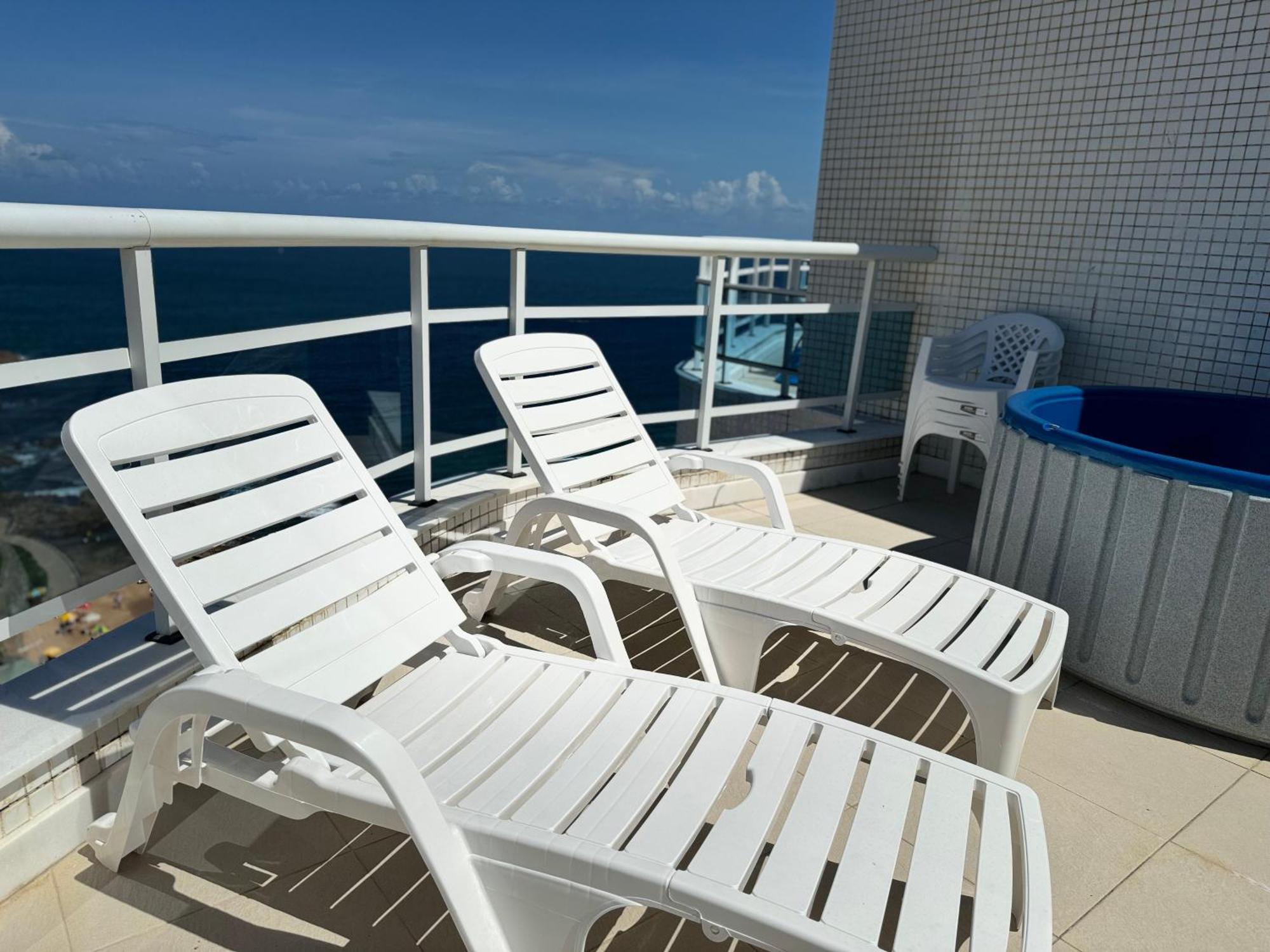 Cobertura Duplex Com Vista Mar! Apartment Salvador Exterior photo